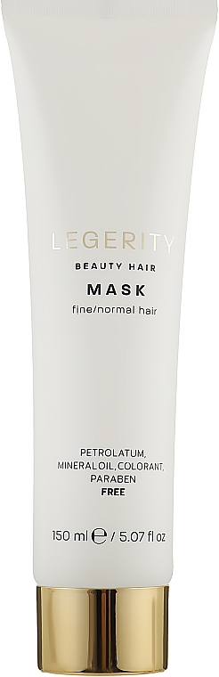 Maska do włosów cienkich i normalnych - Screen Legerity Beauty Hair Mask Fine And Normal Hair — Zdjęcie N3