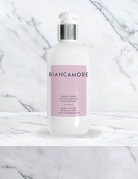 Balsam do ciała - Biancamore Buffalo Milk & Pomegrante Body Lotion — Zdjęcie N3