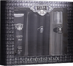 Kup Cuba Prestige Black - Zestaw (edt/90ml + af/shave/100ml + sh/gel/200ml)