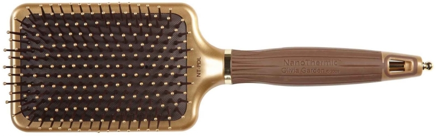 Szczotka do włosów - Olivia Garden Nano Thermic Ceramic + ion Paddle Brush — Zdjęcie N1