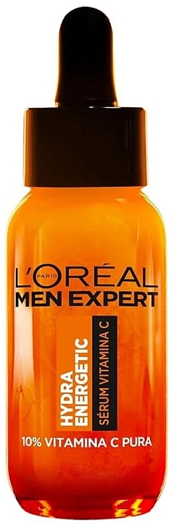 Serum do twarzy z witaminą C - L'Oreal Paris Men Expert Hydra Energetic Vitamin C Shot Serum — Zdjęcie N1
