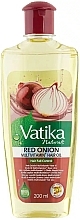 Olejek do włosów z czerwonej cebuli - Dabur Vatika Red Onion Hair Oil — Zdjęcie N1