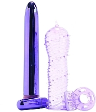 Wibrator dla par, fioletowy - Pipedream Ultimate Pleasure Couples Purple — Zdjęcie N3