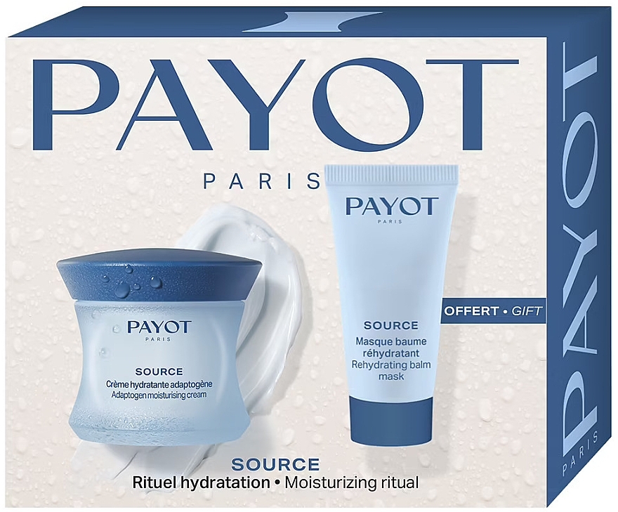 Zestaw - Payot Source (mask/50ml + f/cr/50ml) — Zdjęcie N1