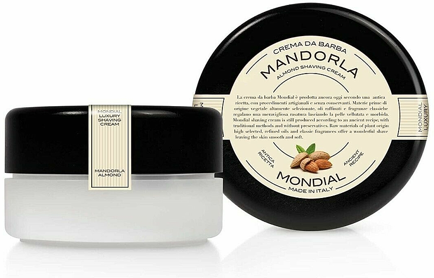 Krem do golenia - Mondial Almond Shaving Cream — Zdjęcie N1