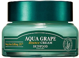 Kup Nawilżający krem do twarzy z wodą morską i algami - Skinfood Aqua Grape Bounce Cream