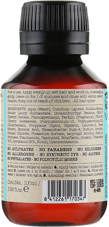 PRZECENA! Witaminowy szampon przeciwutleniający - Eva Professional Vitamin Recharge Detox * — Zdjęcie N3