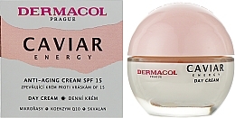 Przeciwzmarszczkowy krem ujędrniający do twarzy na dzień - Dermacol Caviar Energy Anti-Aging Day Cream SPF 15 — Zdjęcie N2