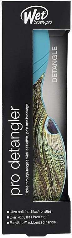 Szczotka do włosów - Wet Brush Pro Detangler Free Sixty Peacock — Zdjęcie N5