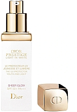 Produkt chroniący blask i młodość skóry - Dior Prestige Light-In-White Sheer Glow SPF 50+ PA+++ — Zdjęcie N1