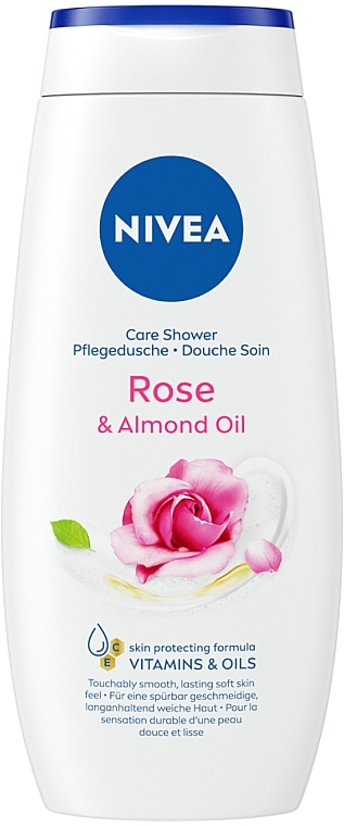 Zestaw - NIVEA Rose Garden (sh/gel/250ml + deo/150ml) — Zdjęcie N5