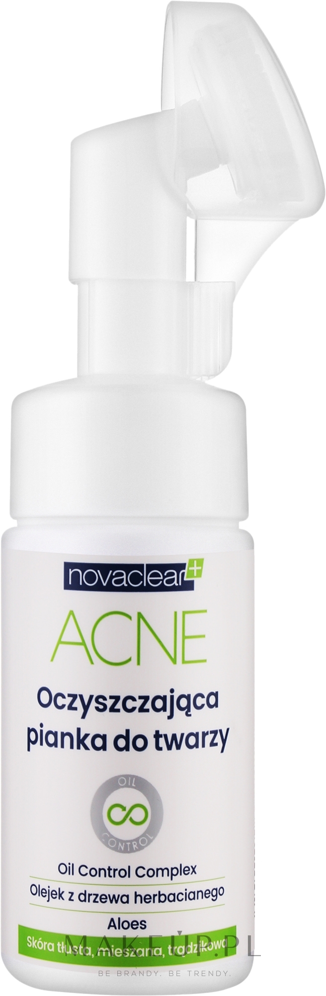 Oczyszczająca pianka do mycia twarzy - Novaclear Acne — Zdjęcie 100 ml