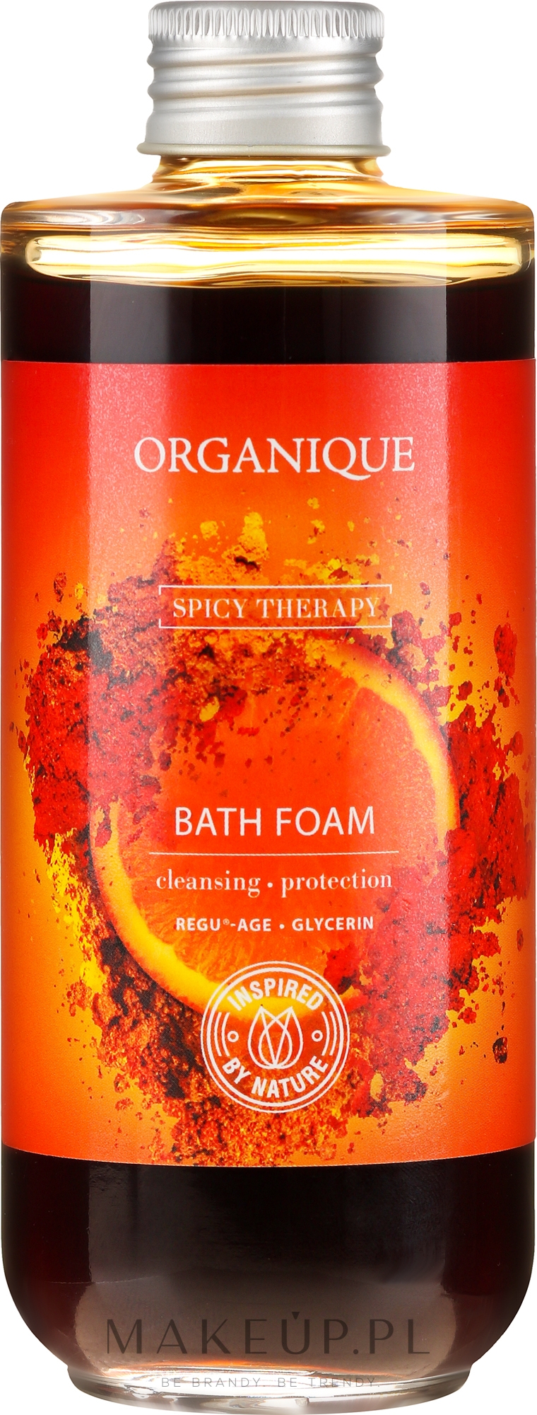 Stymulująca pianka do kąpieli - Organique Spicy Therapy Bath Foam — Zdjęcie 200 ml