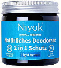 Kup Naturalny kremowy dezodorant Light ocean - Niyok Natural Cosmetics