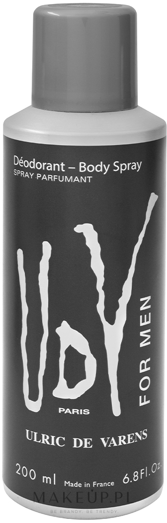 Ulric de Varens UDV - Dezodorant w sprayu dla mężczyzn — Zdjęcie 200 ml