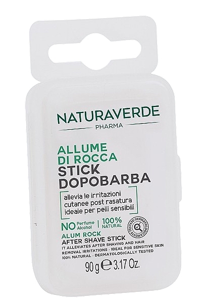 Sztyft po goleniu dla mężczyzn - Naturaverde Pharma Alum Rock After Shave Stick — Zdjęcie N1