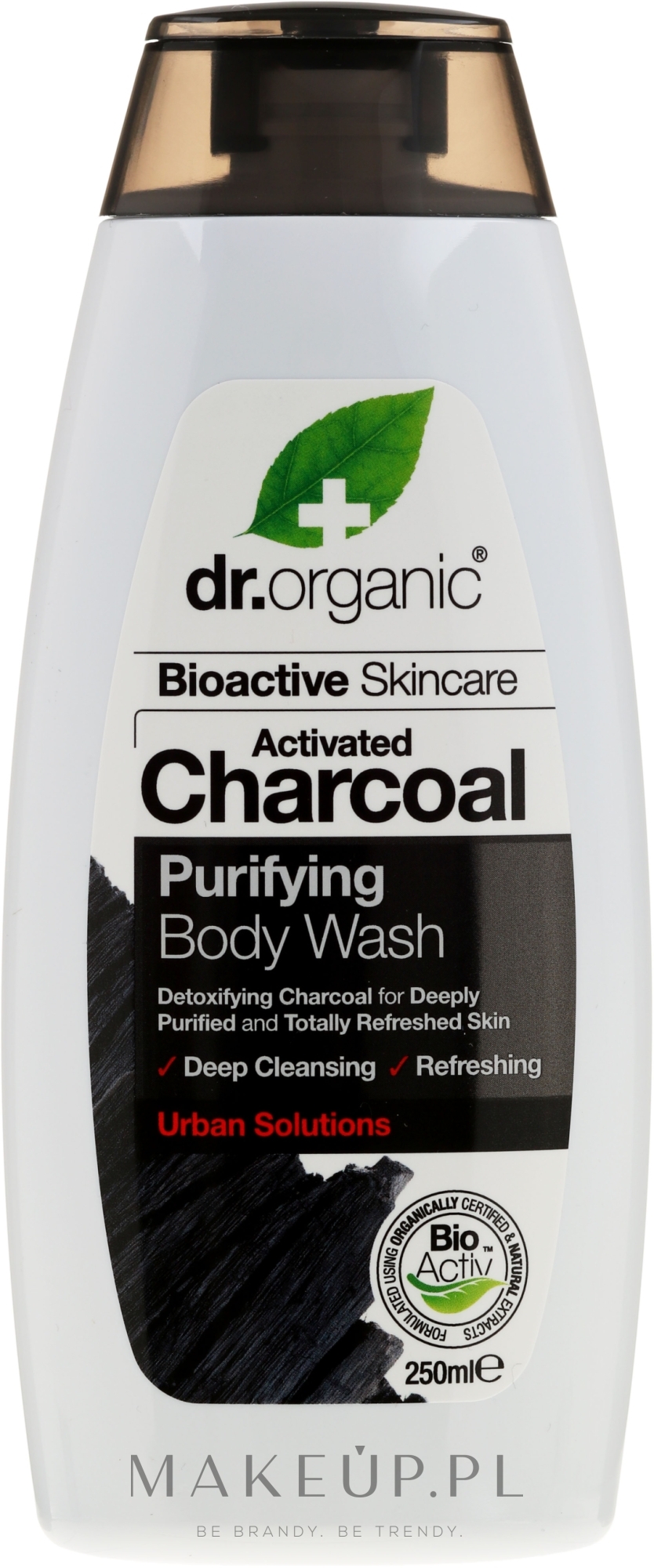 Żel oczyszczający do twarzy z węglem aktywnym - Dr Organic Activated Charcoal Face Wash — Zdjęcie 200 ml