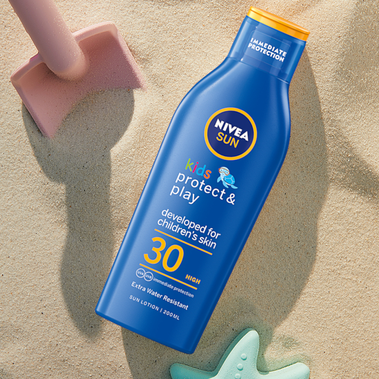 Mleczko do opalania dla dzieci, SPF 30 - NIVEA Sun Kids — Zdjęcie N2