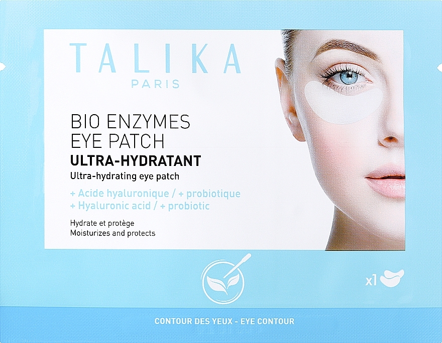 Nawilżające płatki pod oczy - Talika Bio Enzymes Eye Patch — Zdjęcie N1