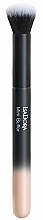 Kup Pędzel do makijażu, czarny i beżowy - IsaDora Mini Buffer Brush