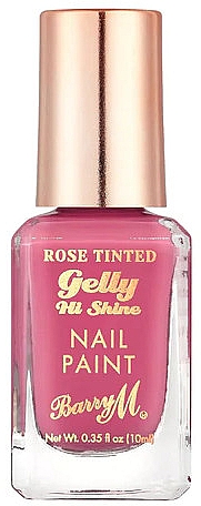 Lakier do paznokci - Barry M Gelly Hi Shine Rose Tinted Nail Paint — Zdjęcie N1
