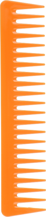 Grzebień do włosów, neonowy pomarańczowy - Janeke Supercomb — Zdjęcie N1