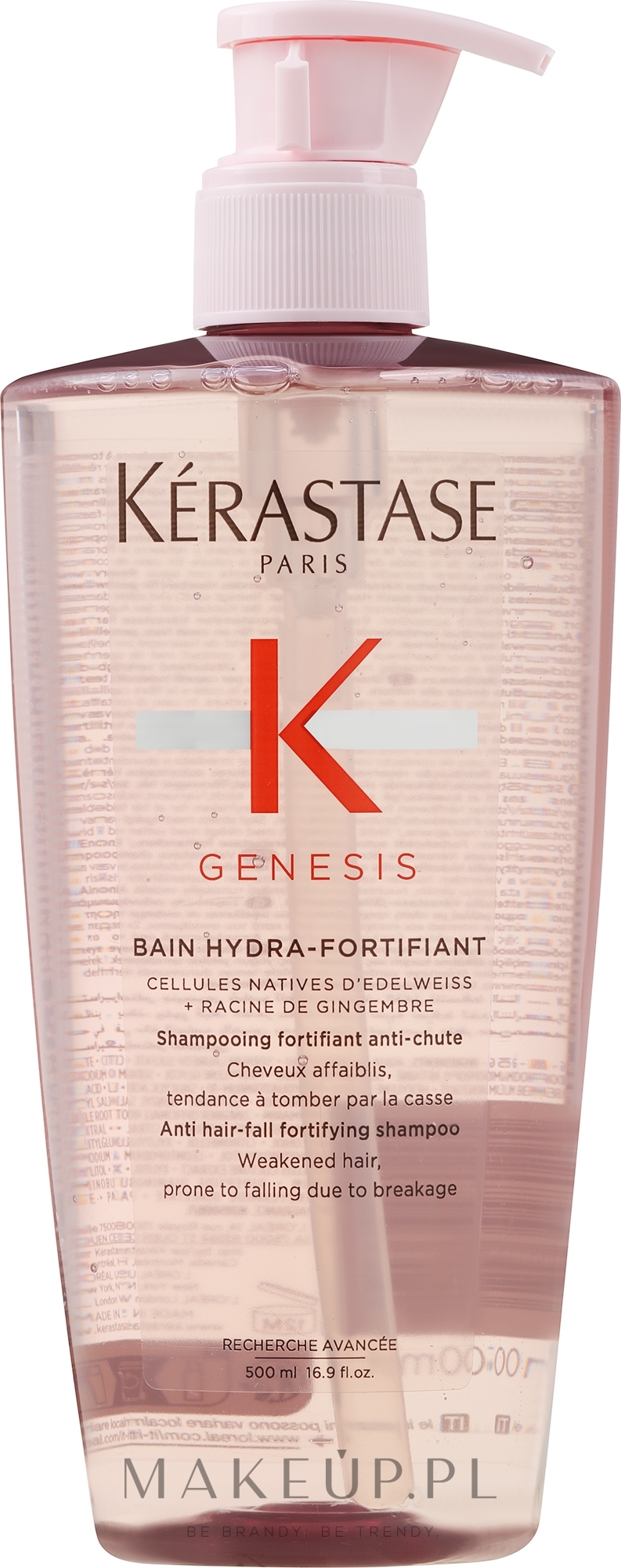 Szampon do włosów z tendencją do wypadania - Kerastase Genesis Bain Hydra-Fortifiant Shampoo — Zdjęcie 500 ml