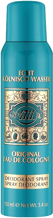 Maurer & Wirtz 4711 Original Eau de Cologne - Dezodorant w sprayu