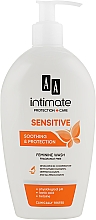 Kup Żel do higieny intymnej do skóry wrażliwej z dozownikiem - AA Cosmetics Intymna Sensitive Gel
