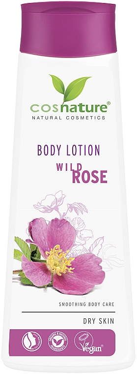 Balsam do ciała Dzika róża - Cosnature Body Lotion Organic Wild Rose — Zdjęcie N1