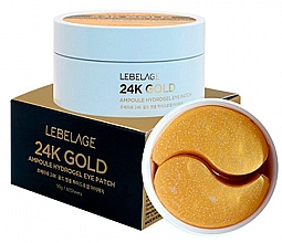 Kup Hydrożelowe płatki pod oczy ze złotem - Lebelage 24K Gold Ampoule Hydrogel Eye Patch