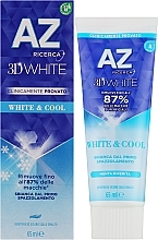 Wybielająca pasta do zębów - AZ Ricerca White & Cool 3D White Toothpaste — Zdjęcie N2