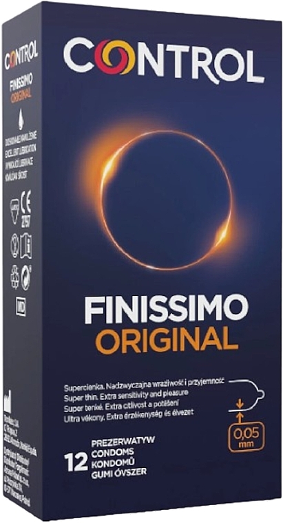 Prezerwatywy - Control Finissimo Original — Zdjęcie N2