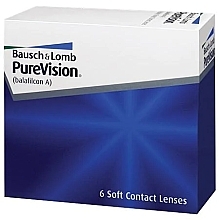 PRZECENA! Soczewki kontaktowe, promień krzywizny 8,3 mm, 6 szt. - Bausch & Lomb PureVision * — Zdjęcie N1