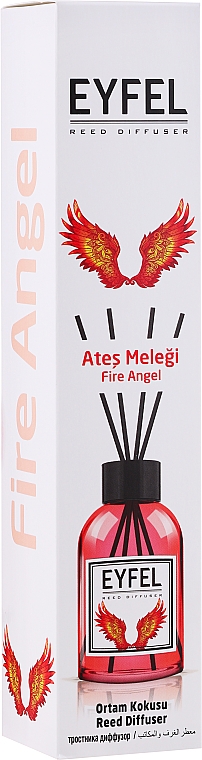 Dyfuzor zapachowy - Eyfel Perfume Reed Diffuser Fire Angel