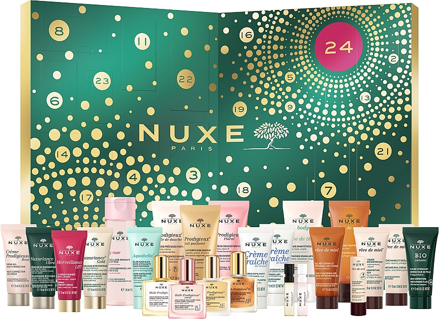 Kalendarz adwentowy, 24 mini produkty - Nuxe Advent Calendar — Zdjęcie N1