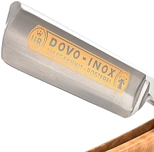 Prosta brzytwa, drewno oliwne - Dovo Straight Razor 5/8" Olivewood Inox — Zdjęcie N2