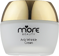 Nawilżający krem przeciwzmarszczkowy do skóry suchej z ekstraktem z aloesu - More Beauty Anti-Wrinkle Moisturizing Cream — Zdjęcie N1