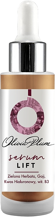 Regenerująco-wygładzające serum do twarzy - Olivia Plum Lift Serum — Zdjęcie N1