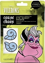 Płatki pod oczy Ogórek i zielona herbata - Mad Beauty Disney Pop Villains Eye Sheet Masks Ursula — Zdjęcie N1