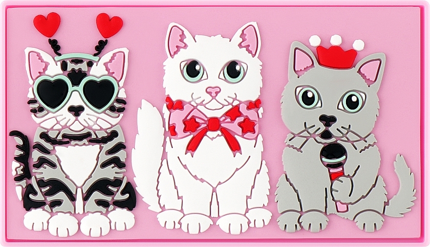 Paleta do makijażu - I Heart Revolution Party Pets Eyeshadow Palette Karaoke Kittens — Zdjęcie N2