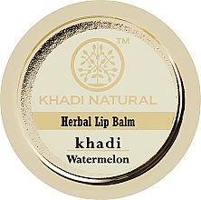 Kup Naturalny ajurwedyjski balsam do ust Arbuz - Khadi Natural Ayurvedic Herbal Lip Balm Watermelon