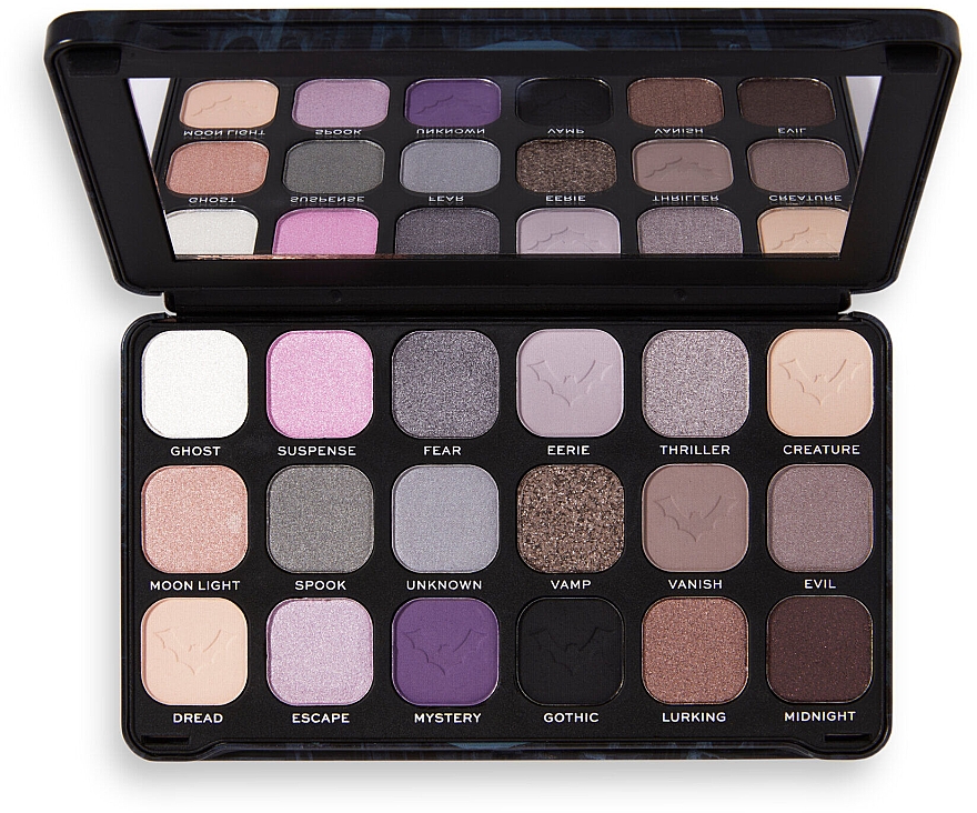 Paleta cieni do powiek - Makeup Revolution Forever Flawless Into the Night Eyeshadow Palette — Zdjęcie N3