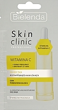 Rozjaśniająca i nawilżająca maseczka do twarzy - Bielenda Skin Clinic Professional Vitamin C Mask — Zdjęcie N1