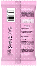 Delikatne chusteczki do higieny intymnej Łagodność i ochrona mikroflory, 15 szt. - AA Intimate Pure Pastels Delicate Wipes — Zdjęcie N2