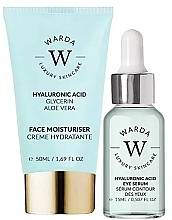 Kup Zestaw - Warda Skin Hydration Boost Hyaluronic Acid (f/cr/50ml + eye/ser/15ml)