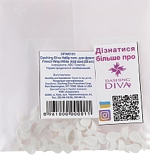 Końcówki do french manicure - Dashing Diva French Wrap White — Zdjęcie N2