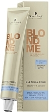 Kup PRZECENA! Neutralizujący krem tonujący do rozjaśniania włosów - Schwarzkopf Professional BlondMe Bleach & Tone *