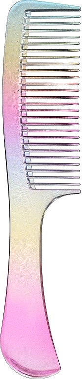 Grzebień do włosów z rączką, wielokolorowy 3 - Inter-Vion — Zdjęcie N1