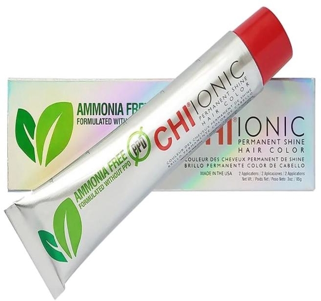 Trwała farba do włosów bez amoniaku - Chi Ionic Permanent Shine Hair Color  — Zdjęcie N1